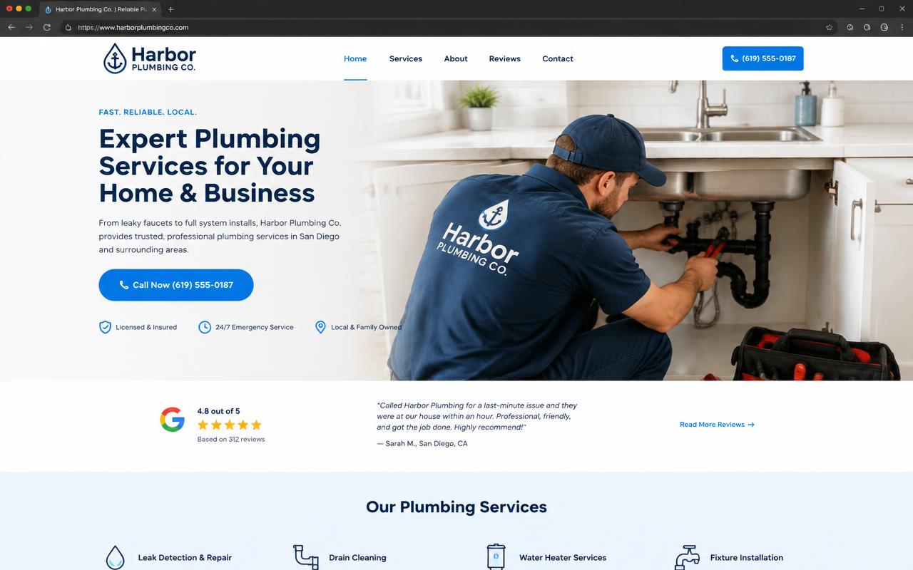 Harbor Plumbing concept